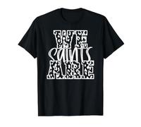 We Are Saints School Spirit Girly Team Mascot Noche de Juegos Camiseta gráfica económica, Hombre, Negro, XL