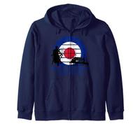 We Are the Mods Brighton '64 Patinete RAF Roundel Sudadera con Capucha