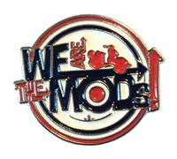 We are the MODS Target Roundel - Pin de metal esmaltado, diseño con texto "We are the MODS"
