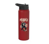 We Are The People No Kings Stainless Steel Insulated Water Bottle
