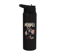 We Are The People No Kings Stainless Steel Insulated Water Bottle