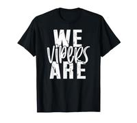 We Are Vipers School Spirit Girly Team Mascot Noche de Juegos Camiseta