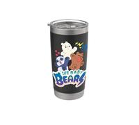 We Baby Bears Logo and Trio Vaso térmico de acero inoxidable de doble pared