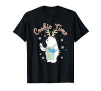 We Bare Bears Cookie Time Navidad Camiseta