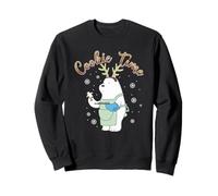 We Bare Bears Cookie Time Navidad Sudadera