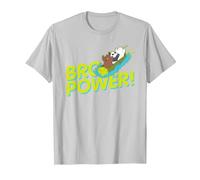 We Bare Bears Grizz Panda Ice Bear Bro Power! Camiseta, Hombre, Plata, 3XL