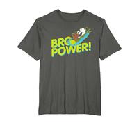 We Bare Bears Grizz Panda Ice Bear Bro Power! Camiseta, Hombre Tallas Grandes, Asfalto, 3X Alto