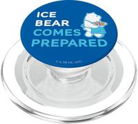 We Bare Bears Ice Bear Comes Prepared PopSockets PopGrip para MagSafe