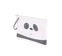 We Bare Bears Somos Osos Panda-Bolsa de Aseo Sunny, Blanco, 29.5 x 20 cm