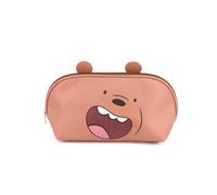 We Bare Bears Somos Osos Pardo-Bolsa de Aseo Jelly, Marrón, 34 x 18 cm