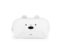 We Bare Bears Somos Osos Polar-Bolsa de Aseo Jelly, Blanco, 34 x 18 cm