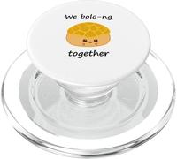 We Bolo-ng Together, Lindo Amante de la Comida China Dim Sum Bao Bun PopSockets PopGrip para MagSafe