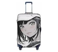 We Can Do It1 - Funda elástica para maleta, funda protectora para maleta de 18 a 32 pulgadas, accesorios de viaje, Blanco, L