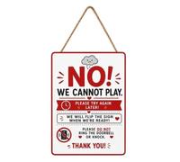 We Can Play Sign For Door Do Not Disturb Poster Time Door Tag