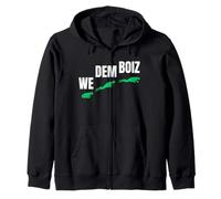 We Dem Boiz! Ranas saltarinas divertidas y engendro de rana Sudadera con Capucha