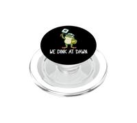 We Dink At Dawn, Divertida Rana de Pickleball PopSockets PopGrip para MagSafe
