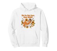 We Do Not Care Club WDNC Libro de Lectura Boho Floral Sudadera con Capucha