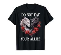 We Do Not Eat Allies Dragon Book Lover Dark Romance Smutty Camiseta
