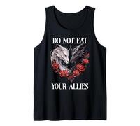 We Do Not Eat Allies Dragon Book Lover Dark Romance Smutty Camiseta sin Mangas