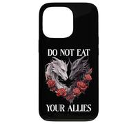 We Do Not Eat Allies Dragon Book Lover Dark Romance Smutty Carcasa para iPhone 13 Pro