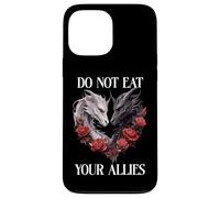 We Do Not Eat Allies Dragon Book Lover Dark Romance Smutty Carcasa para iPhone 13 Pro MAX