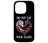 We Do Not Eat Allies Dragon Book Lover Dark Romance Smutty Carcasa para iPhone 14 Pro
