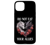 We Do Not Eat Allies Dragon Book Lover Dark Romance Smutty Carcasa para iPhone 15 Plus