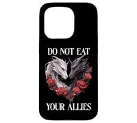 We Do Not Eat Allies Dragon Book Lover Dark Romance Smutty Carcasa para iPhone 15 Pro