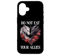 We Do Not Eat Allies Dragon Book Lover Dark Romance Smutty Carcasa para iPhone 16