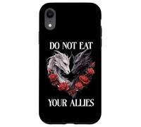 We Do Not Eat Allies Dragon Book Lover Dark Romance Smutty Carcasa para iPhone XR