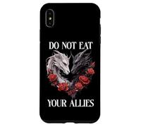 We Do Not Eat Allies Dragon Book Lover Dark Romance Smutty Carcasa para iPhone XS MAX