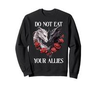 We Do Not Eat Allies Dragon Book Lover Dark Romance Smutty Sudadera
