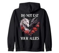 We Do Not Eat Allies Dragon Book Lover Dark Romance Smutty Sudadera con Capucha