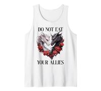 We Do Not Eat Allies Dragons In My Fantasy Era Book Dragon Camiseta sin Mangas