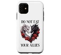 We Do Not Eat Allies Dragons In My Fantasy Era Book Dragon Carcasa para iPhone 11