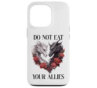 We Do Not Eat Allies Dragons In My Fantasy Era Book Dragon Carcasa para iPhone 13 Pro