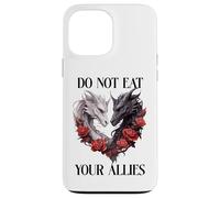We Do Not Eat Allies Dragons In My Fantasy Era Book Dragon Carcasa para iPhone 13 Pro MAX