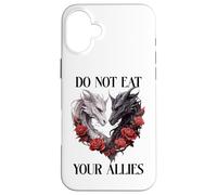 We Do Not Eat Allies Dragons In My Fantasy Era Book Dragon Carcasa para iPhone 16 Plus
