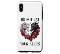 We Do Not Eat Allies Dragons In My Fantasy Era Book Dragon Carcasa para iPhone XS MAX