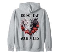 We Do Not Eat Allies Dragons In My Fantasy Era Book Dragon Sudadera con Capucha