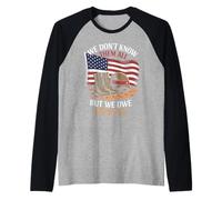 We Don’t Know Them All But We Owe Them All Honor Militar Camiseta Manga Raglan