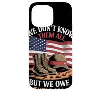 We Don’t Know Them All But We Owe Them All Honor Militar Carcasa para iPhone 14 Pro MAX