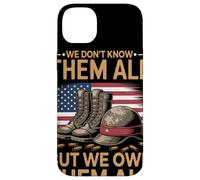 We Don't Know Them All But We Owe Them All Tributo Veteranos Carcasa para iPhone 14 Plus