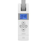 WE elektronik, eWickler Comfort, eW820, Gurtwickler eléctrico 3 x, pantalla, para cinta de 23 mm, oculta, tracción de hasta 50 kg, tiempos de desplazamiento fijos ajustables, incluido enchufe de alimentación