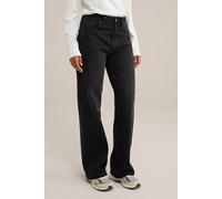 WE Fashion 5-pocket High Waist Black Talla: 30 | Pantalones Anchos Outlet | Mujer | Negro