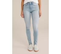 WE Fashion 5-pocket High Waist Bright Blue Talla: W33L32 | Vaqueros Skinny Outlet | Mujer | Azul