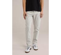 WE Fashion 5-pocket Mid Waist Beige Talla: W30L32 | Pantalones Outlet | Hombre | Marrón
