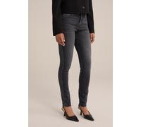 WE Fashion 5-pocket Mid Waist Black Talla: W32L32 | Pantalones pitillo Outlet | Mujer | Negro