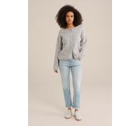 WE Fashion 5-pocket Mid Waist Light Blue Talla: 33 | Vaqueros Outlet | Mujer | Azul