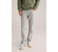 WE Fashion 5-pocket Mid Waist Light Grey Talla: W28L32 | Vaqueros Outlet | Hombre | Gris